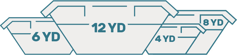 Illustration of skip hire truck outside a Charlton terraced house